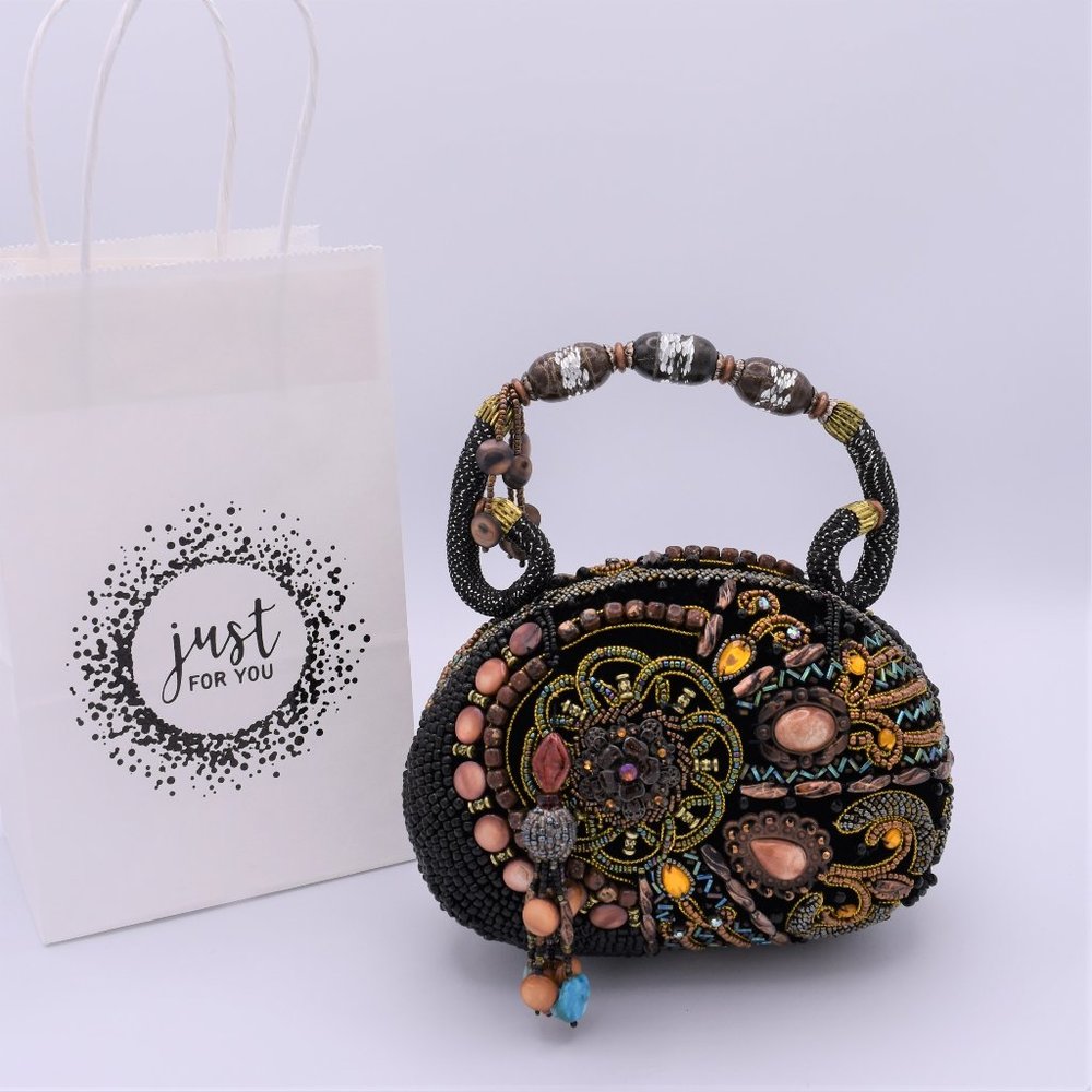 BOHEMIAN - BEADED EVENING HAND BAG